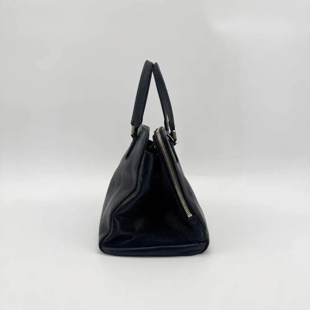 Gucci Soho Leather Top Handle Bag Black